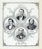 D.T. Thompson, Charles Turner, H.P. Westerman, R. Bergstresser, Tazewell County 1873